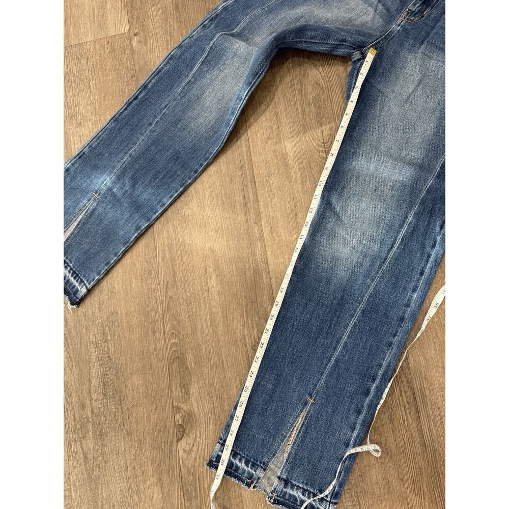 KanCan Vintage 90s Jeans Women's 27 (7) Straight Front Split Seam NWT - Picture 6 of 9